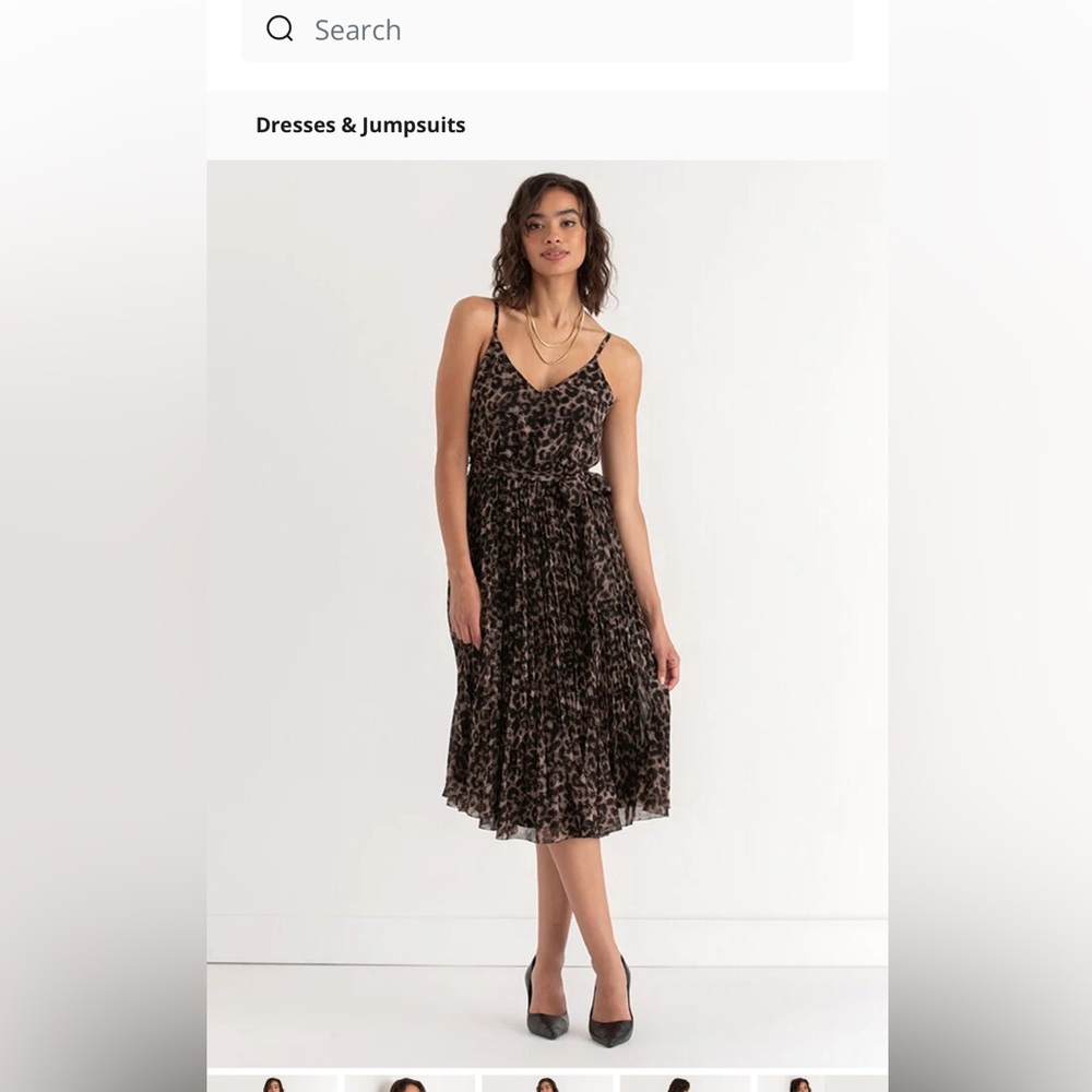 Ricki’s animal print dress